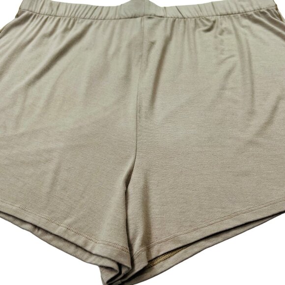 SKIMS Sleep Short Taupe Womens Large - Picture 6 of 12